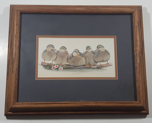 Art Lamay "The Girls" Mallard Duck Hens 13" x 16 1/2" Framed Print