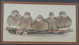 Art Lamay "The Girls" Mallard Duck Hens 13" x 16 1/2" Framed Print