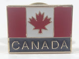 Canada Canadian Flag Shaped Enamel Metal Lapel Pin