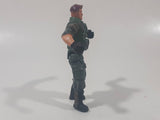 Red Beret Soldier 3 1/2" Tall Toy Action Figure