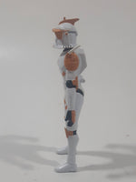 2008 Hasbro LFL Star Wars Clone Wars Clone Trooper Commander Cody 4" Tall Toy Action Figure