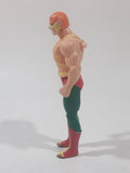 Vintage 1984 DC Comics Hawkman 4 3/4" Tall Toy Action Figure Broken Helmet Wings and No Wings