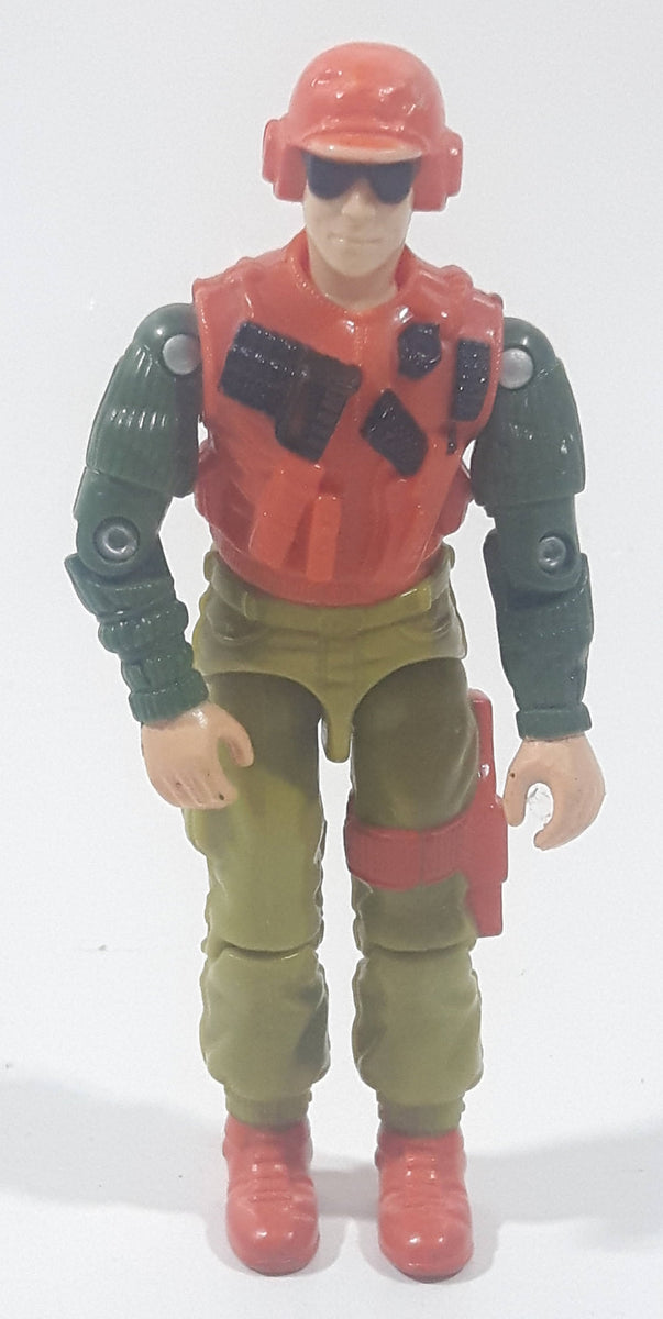 Vintage 1988 Hasbro G.I. Joe Skidmark Desert Fox Driver 3 3/4