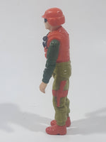 Vintage 1988 Hasbro G.I. Joe Skidmark Desert Fox Driver 3 3/4" Tall Toy Action Figure