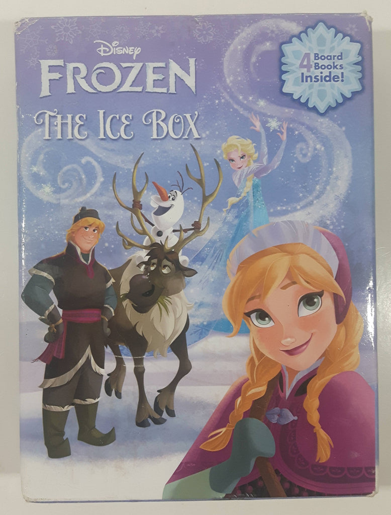 2014 Disney Frozen The Ice Box 4 Board Books Inside! – Treasure Valley 