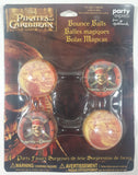 Hallmark Party Express Disney Pirates of the Caribbean Bounce Balls Set of 4 New in Package