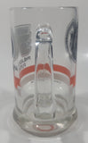 1993 Cutler Brands Philadelphia Flyers NHL Ice Hockey Team 5 1/2" Tall Glass Beer Mug Cup