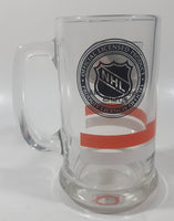 1993 Cutler Brands Philadelphia Flyers NHL Ice Hockey Team 5 1/2" Tall Glass Beer Mug Cup