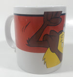 2003 Gibson Warner Bros Looney Tunes Taz Tasmanian Devil Cartoon Character Ceramic Coffee Mug Television Collectible