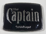 Captain Morgan "The Captain" Black Enamel Metal Belt Buckle