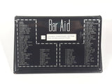 Vintage 1950s Bar Aid Bar Guide Roller in Black Tin Metal Case
