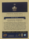 2017 Upper Deck Toronto Maple Leafs Centennial NHL Ice Hockey Trading Cards (Individual)