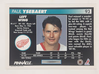 1992-93 Score Pinnacle NHL Ice Hockey Trading Cards (Individual)