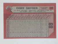 1989 Bowman MLB Baseball Trading Cards (Individual)