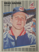 1989 Fleer MLB Baseball Trading Cards (Individual)