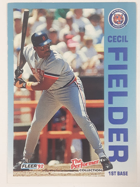 1992 Fleer Citgo 7 Eleven The Performer Collection MLB Baseball Trading Cards (Individual)