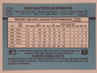1988 Leaf Donruss MLB Baseball Trading Cards (Individual)
