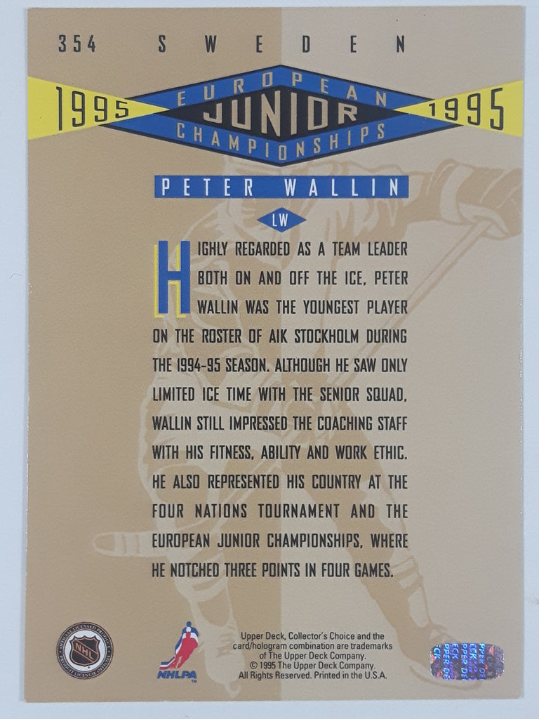 1995-96 Upper Deck Collector's Choice Trading Cards (Individual) â Treasure Valley Antiques