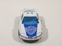 1997 Matchbox Camaro Z28 Police White Blue Die Cast Toy Car Vehicle