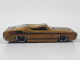 2013 Hot Wheels HW Showroom: Muscle Mania '69 Ford Torino Talladega Satin Gold Die Cast Toy Muscle Car Vehicle