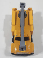 Motor Max 6038 Cherry Picker Boom Utility Truck Yellow Die Cast Toy Car Vehicle