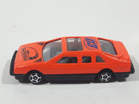Greenbrier 9804 Sedan Bright Orange Die Cast Toy Car Vehicle