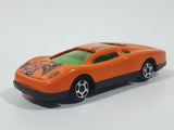 Greenbrier 9809 Sports Coupe Bright Orange Die Cast Toy Car Vehicle