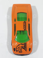 Greenbrier 9809 Sports Coupe Bright Orange Die Cast Toy Car Vehicle