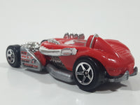 1997 Hot Wheels First Editions Saltflat Racer Red Die Cast Toy Car Vehicle