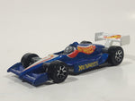 1992 Hot Wheels F1 Indy Race Car Good Year Blue Die Cast Toy Car Vehicle