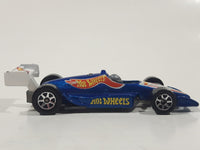 1992 Hot Wheels F1 Indy Race Car Good Year Blue Die Cast Toy Car Vehicle