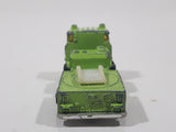 Zylmex P312 Fire Engine Lime Green Die Cast Toy Ladder Truck Firefighting Car Vehicle