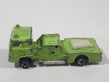 Zylmex P312 Fire Engine Lime Green Die Cast Toy Ladder Truck Firefighting Car Vehicle