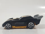 2016 McDonald's Hot Wheels DC Comics Batman Batmobile Black Pull Back Plastic Die Cast Toy Car Vehicle