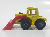 Vintage 1978 Lesney Matchbox Superfast No. 29 Tractor Shovel Yellow and Red Die Cast Toy Construction Building Equipment Vehicle Broken Wheel