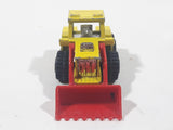 Vintage 1978 Lesney Matchbox Superfast No. 29 Tractor Shovel Yellow and Red Die Cast Toy Construction Building Equipment Vehicle Broken Wheel