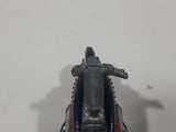 2008 Hot Wheels Rebel Rides Airy 8 Metalflake Purple Motorcycle Die Cast Toy Vehicle Broken handle bar