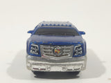 2004 Hot Wheels First Editions Blings Cadillac Escalade Metalflake Blue Die Cast Toy Car Vehicle