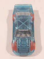 2015 Hot Wheels X-Raycers Stockar Translucent Light Blue Die Cast Toy Car Vehicle