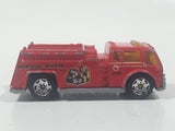 2003 Matchbox Pumper Squad Water Pumper Fire Truck Red Die Cast Toy Emergency Rescue Firefighting Vehicle