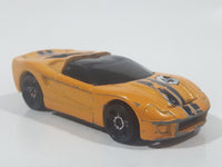 2009 Hot Wheels 40 Somethin' Metalflake Orange Yellow Die Cast Toy Car Vehicle