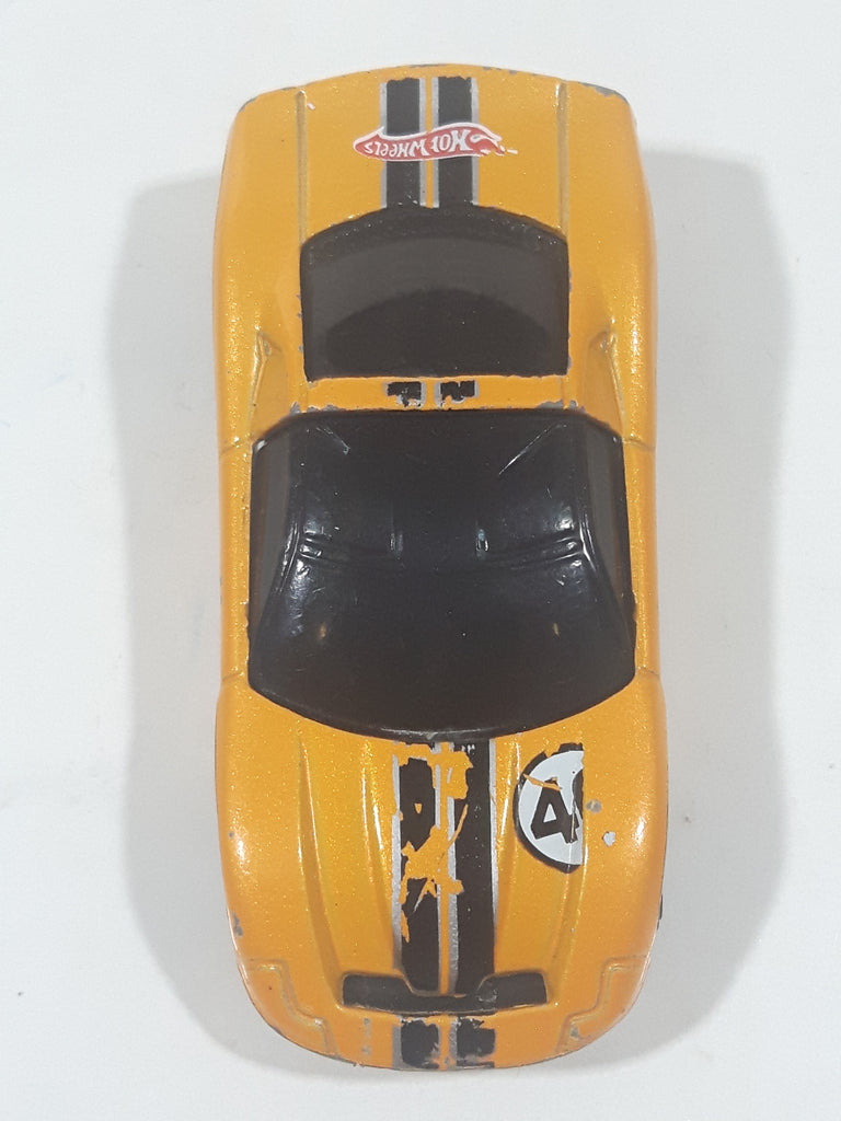 2009 Hot Wheels 40 Somethin' Metalflake Orange Yellow Die Cast Toy Car ...