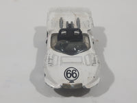 1998 Hot Wheels First Editions Chaparral 2 #66 White Die Cast Toy Car Vehicle