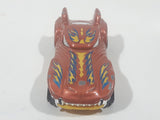 2014 Hot Wheels HW City Medieval Rides Howlin' Heat Metalflake Copper Die Cast Toy Car Vehicle