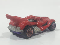 2012 Hot Wheels Thrill Racers Prehistoric T-Rextroyer Red Die Cast Toy Car Vehicle