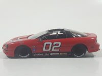 Jada Toys No. 91289 2002 Chevy Camaro Red 1/64 Scale Die Cast Toy Car Vehicle