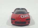 Jada Toys No. 91289 2002 Chevy Camaro Red 1/64 Scale Die Cast Toy Car Vehicle