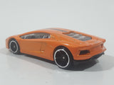 2016 Hot Wheels HW Exotics Lamborghini Aventador LP 700-4 Orange Die Cast Toy Car Vehicle