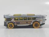 2016 Hot Wheels Hot Wheels High School Bus Chrome Die Cast Toy Car Vehicle