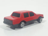 Vintage Summer Marz Karz No. 8802 Volvo 760 Sedan Safety #1 Red Die Cast Toy Car Vehicle Made in China